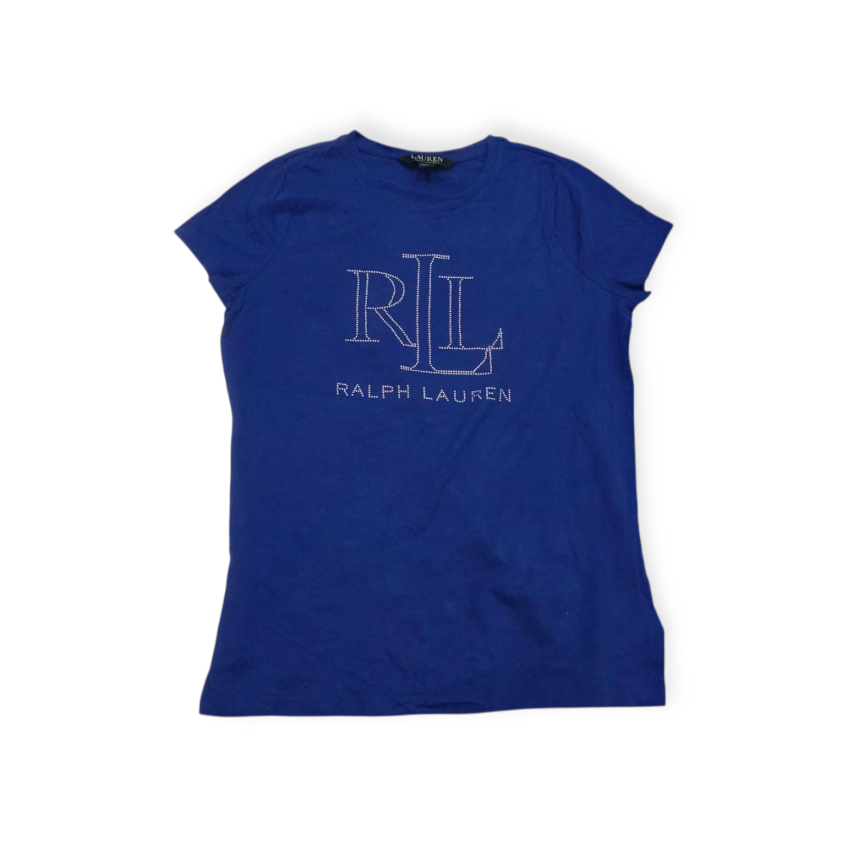 Playera Ralph Lauren Chico S Azul Manga Corta