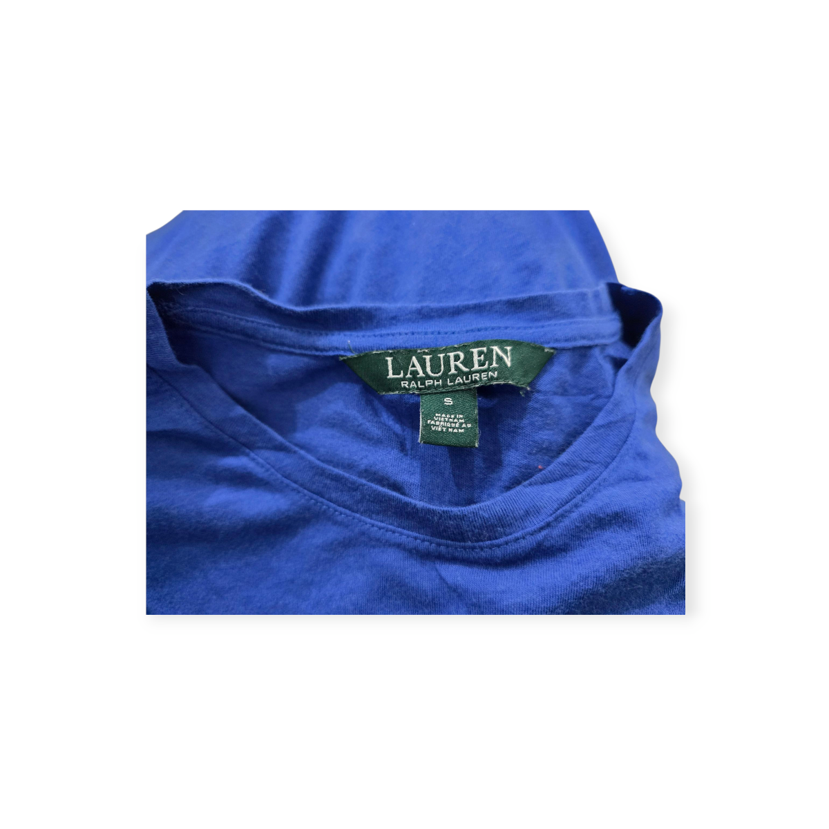 Playera Ralph Lauren Chico S Azul Manga Corta