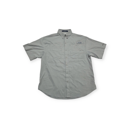 Camisa Columbia Chica S Temiami Color Gris