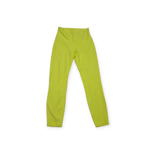 Legging Lululemon Talla 6 Color Amarillo