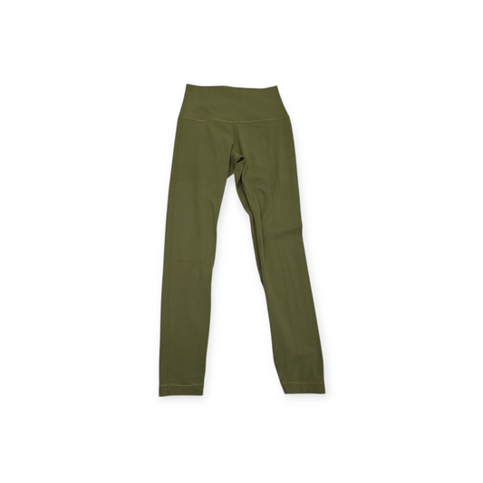 Legging Lululemon Talla 4 Color Verde Opaco