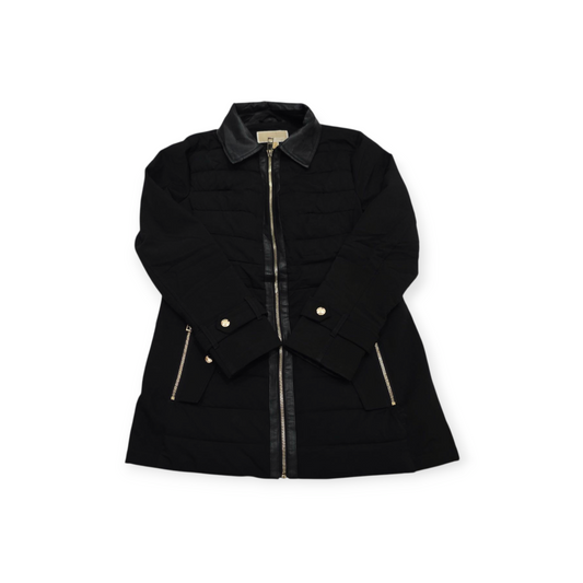 Chamarra Michael Kors De Mujer S Con Vinipiel Color Negro
