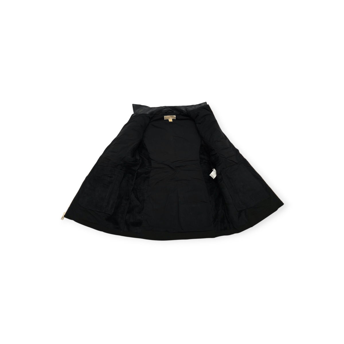 Chamarra Michael Kors De Mujer S Con Vinipiel Color Negro