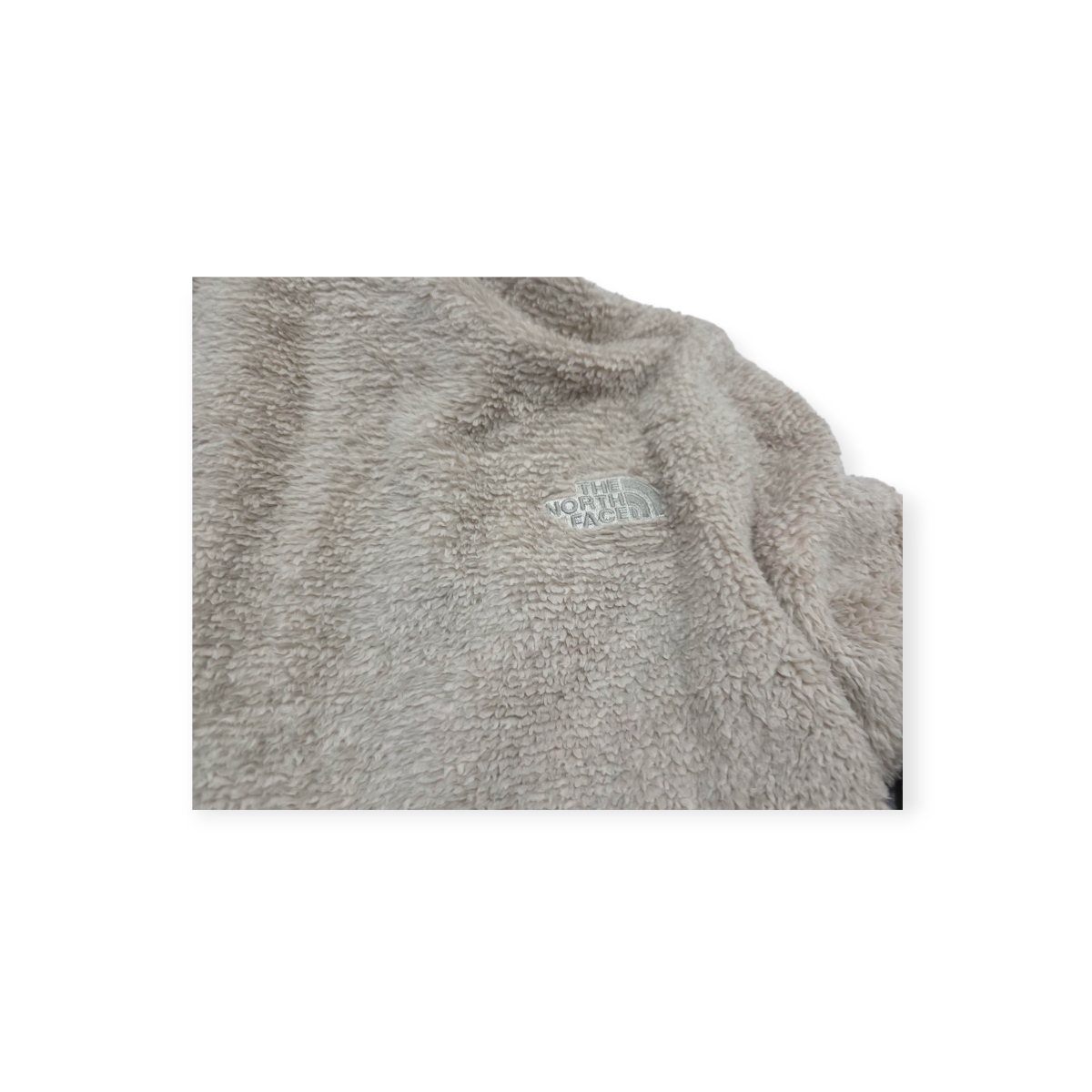 Chamarra The North Face Teddy Chico S Color Crema De Mujer