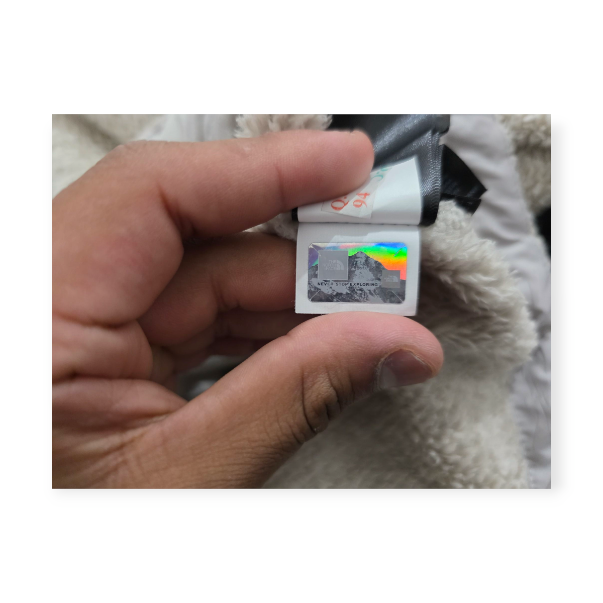 Chamarra The North Face Teddy Chico S Color Crema De Mujer