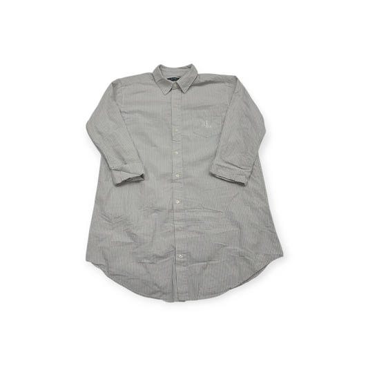 Camisón Ralph Lauren Mediana M Gris Con Lineas