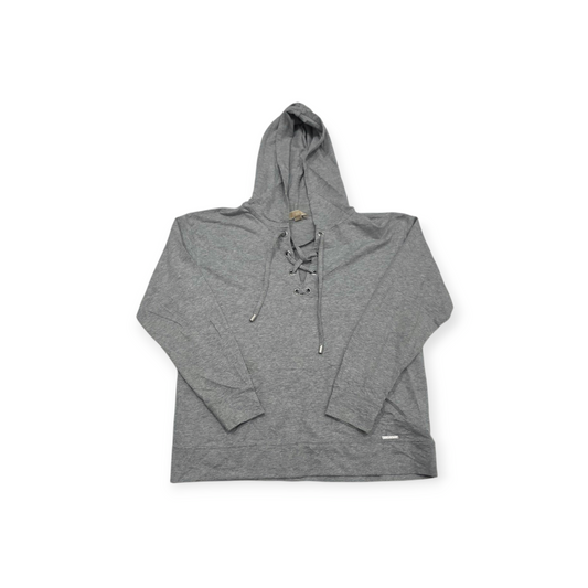 Sudadera Michael Kors Mediana M Gris Con Cordones