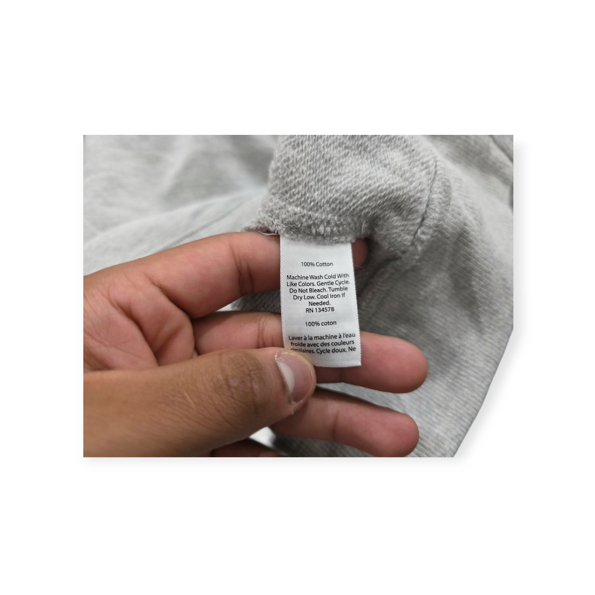 Sudadera Vineyard Vines Mediana M Patriotas Color Gris