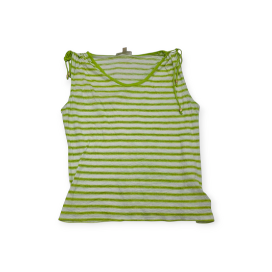 Playera Michael Kors Xgrande Xl Verde Rayada