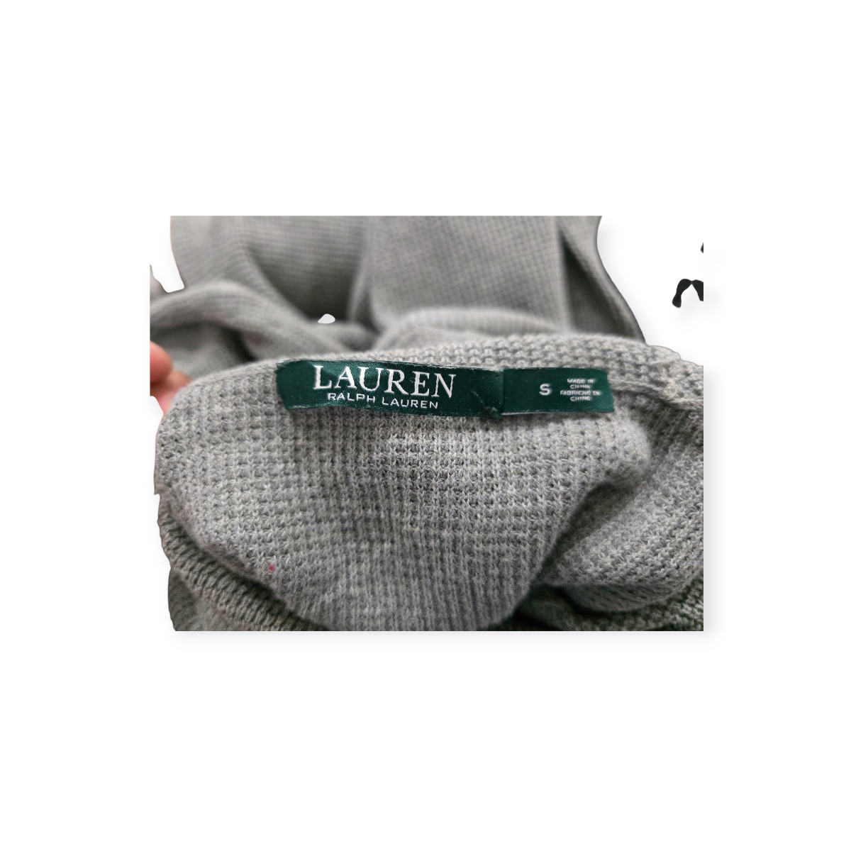 Sueter Ralph Lauren Chico S Color Verde Grisaceo