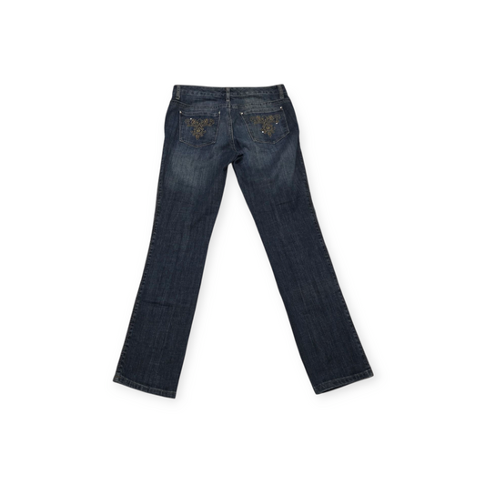 Pantalon Tommy Hilfiger Mid Rise Skinny Talla 6 De Mezclilla
