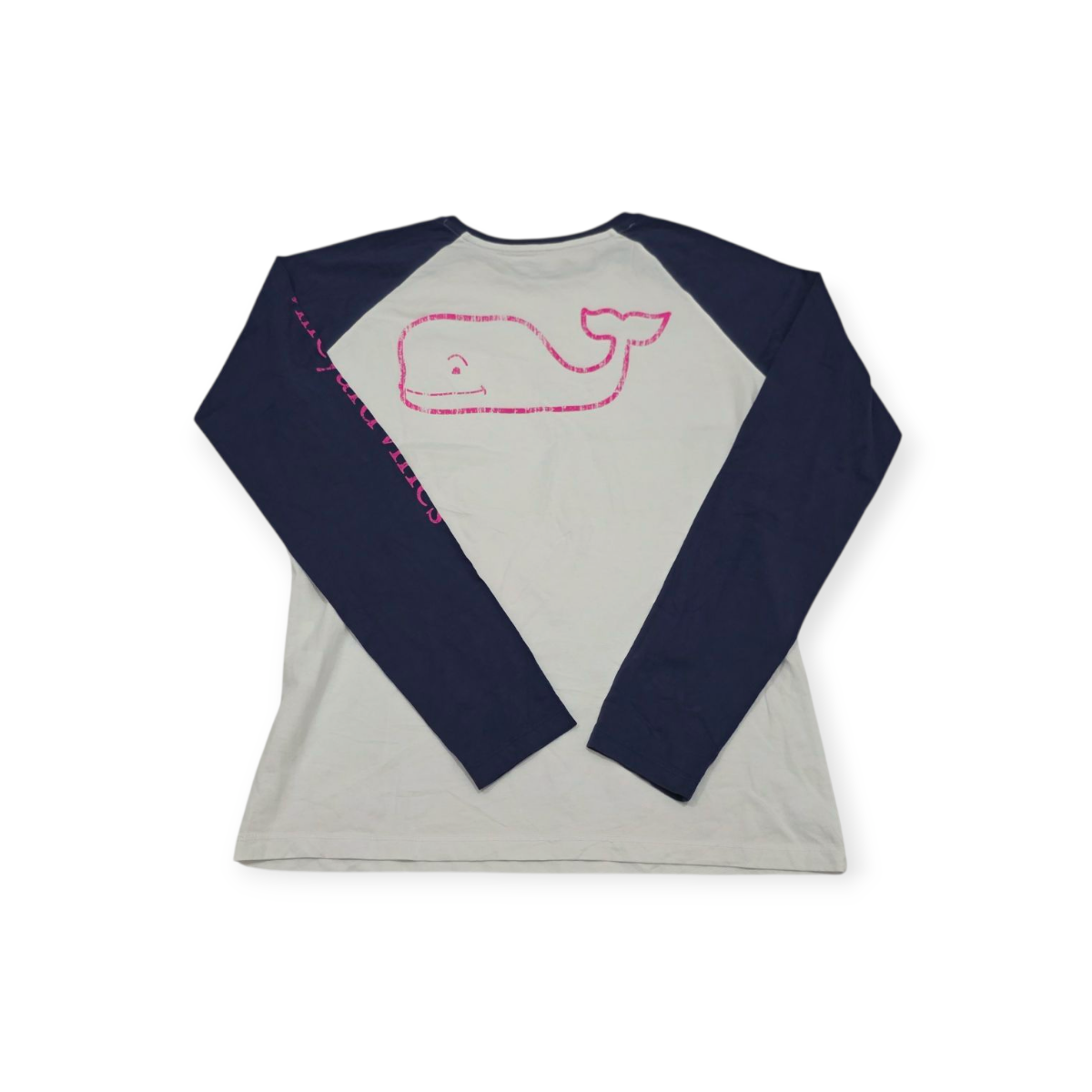 Playera Vineyard Vines Xchico Xs Azul Con Blanco
