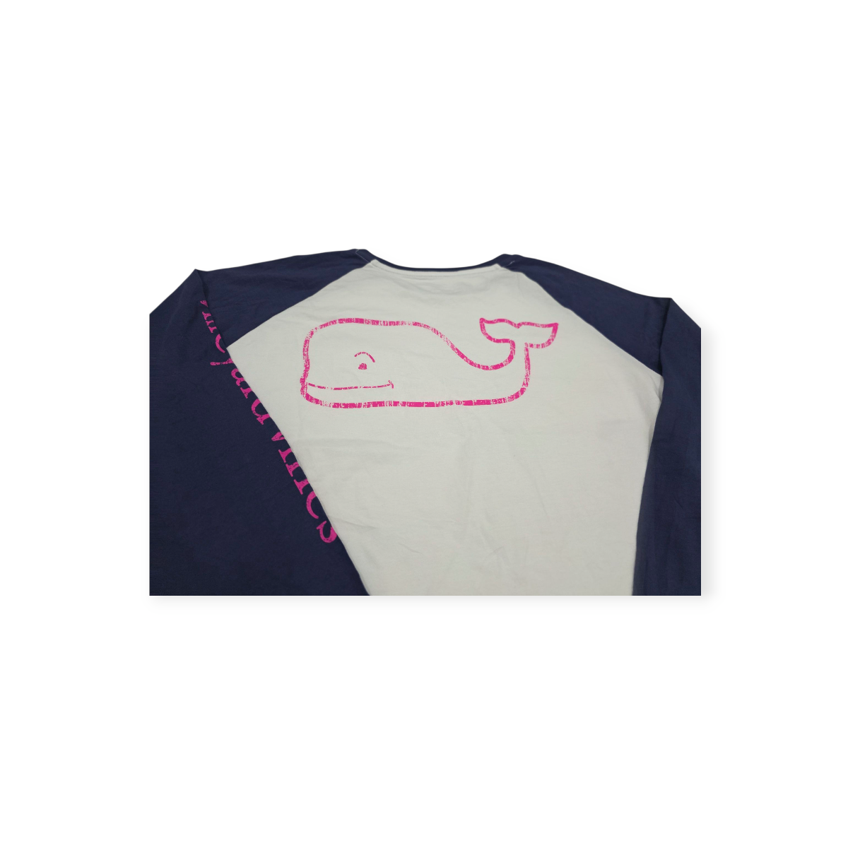Playera Vineyard Vines Xchico Xs Azul Con Blanco
