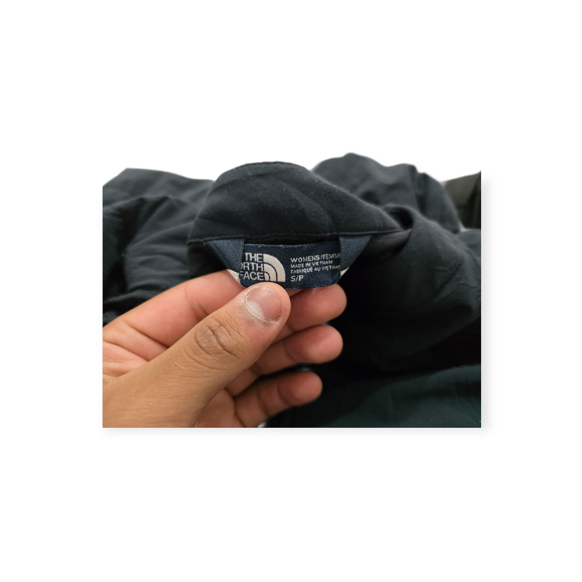 Chamarra Ligera The North Face Chico S Color Negro