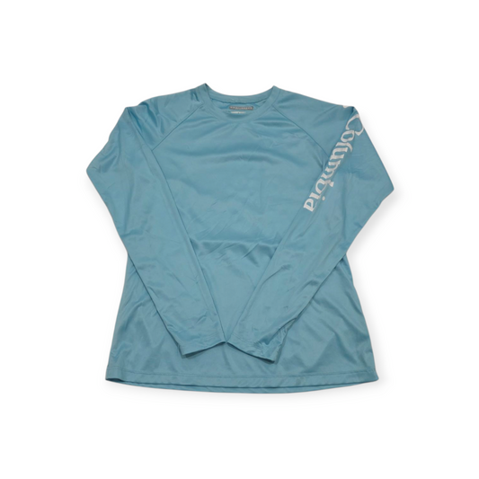 Playera Columbia Chico S Azul Claro