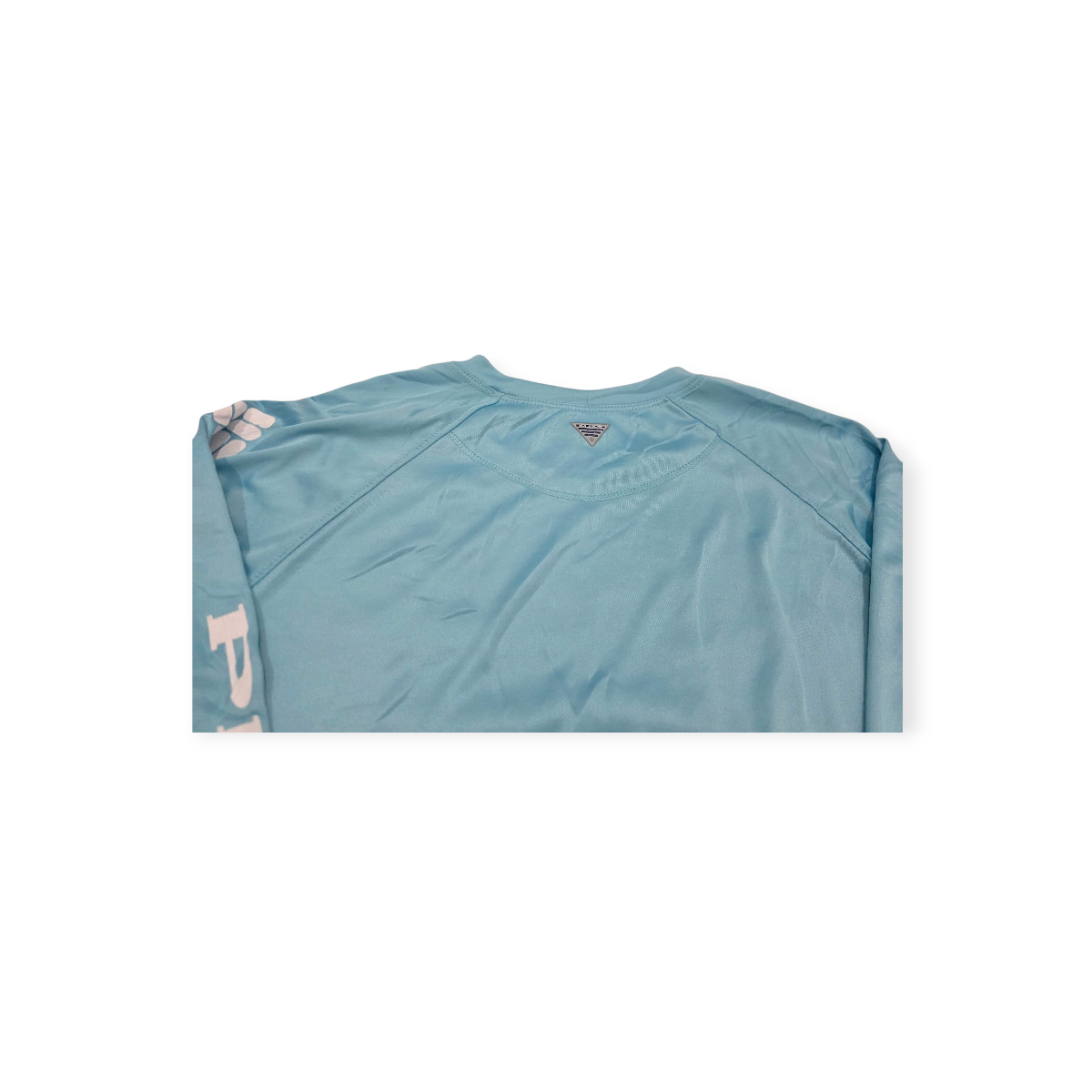 Playera Columbia Chico S Azul Claro