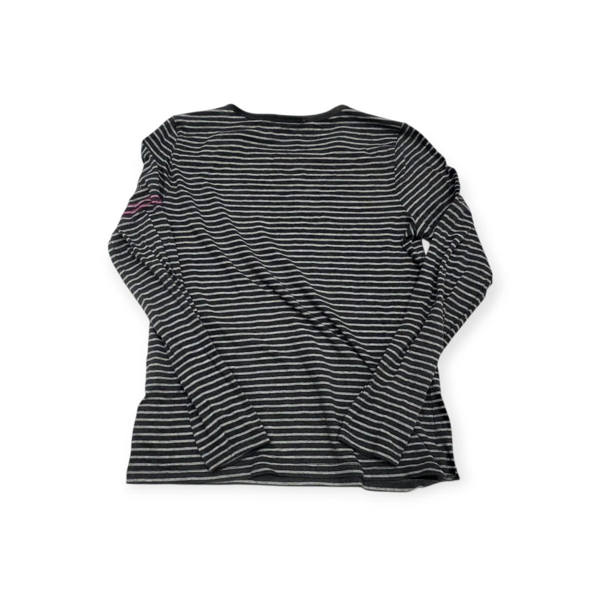 Playera Michael Kors Mediana M Gris Rayada Con Cierre