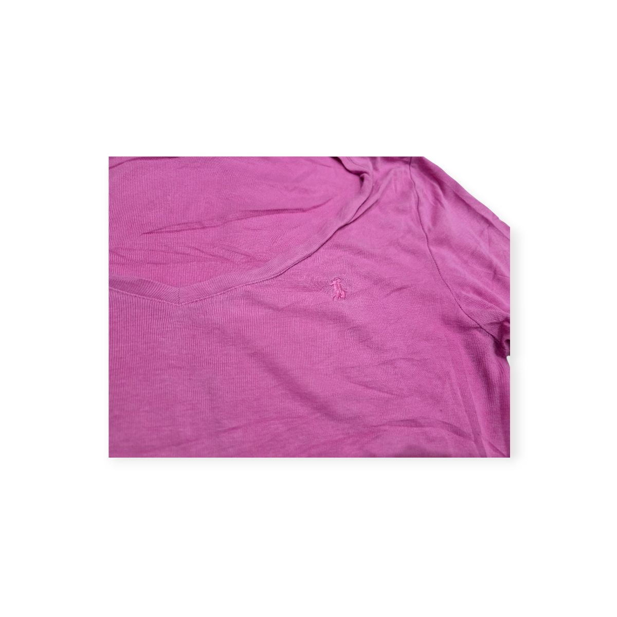 Playera Ralph Lauren Sport Grande L Color Rosa Claro
