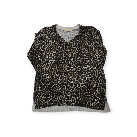 Sueter Michael Kors Grande L Animal Print Cafe
