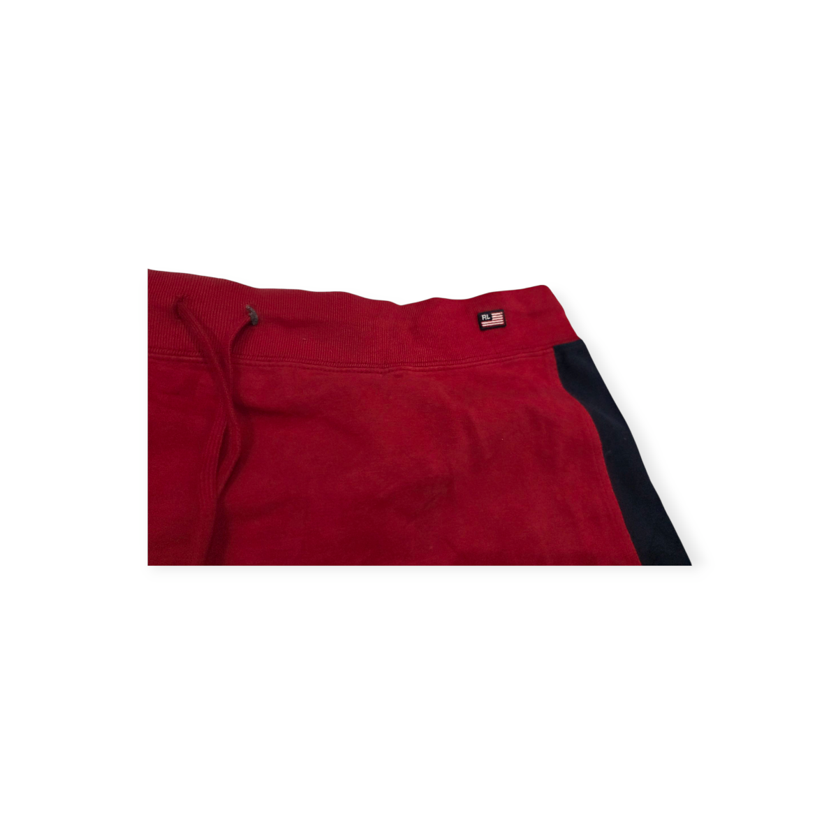Falda Polo Jeans Ralph Lauren Grande L Color Rojo Con Negro