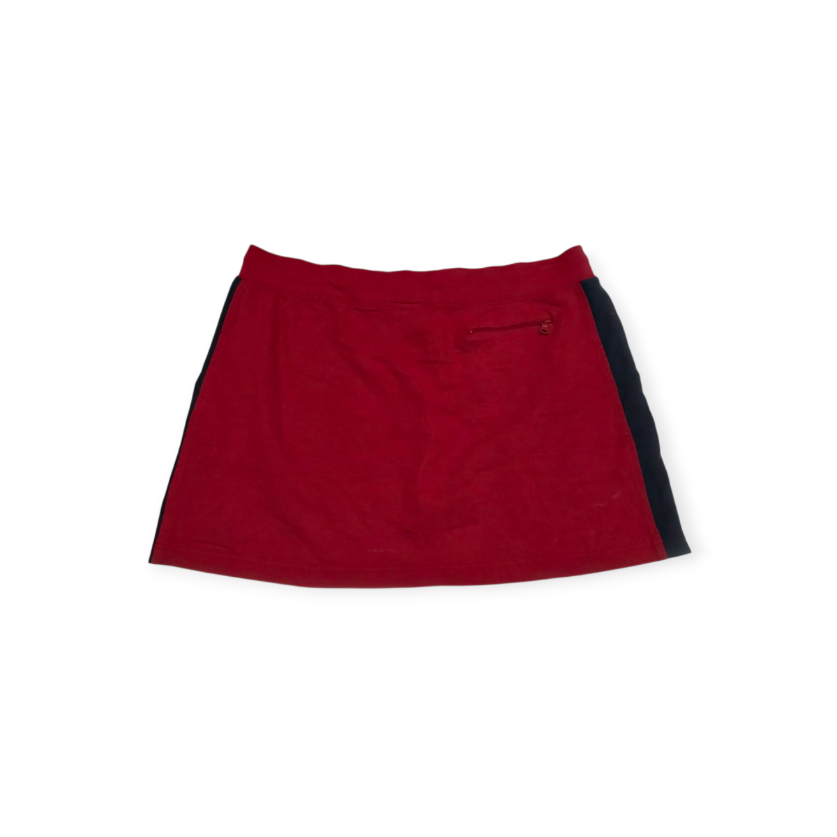 Falda Polo Jeans Ralph Lauren Grande L Color Rojo Con Negro