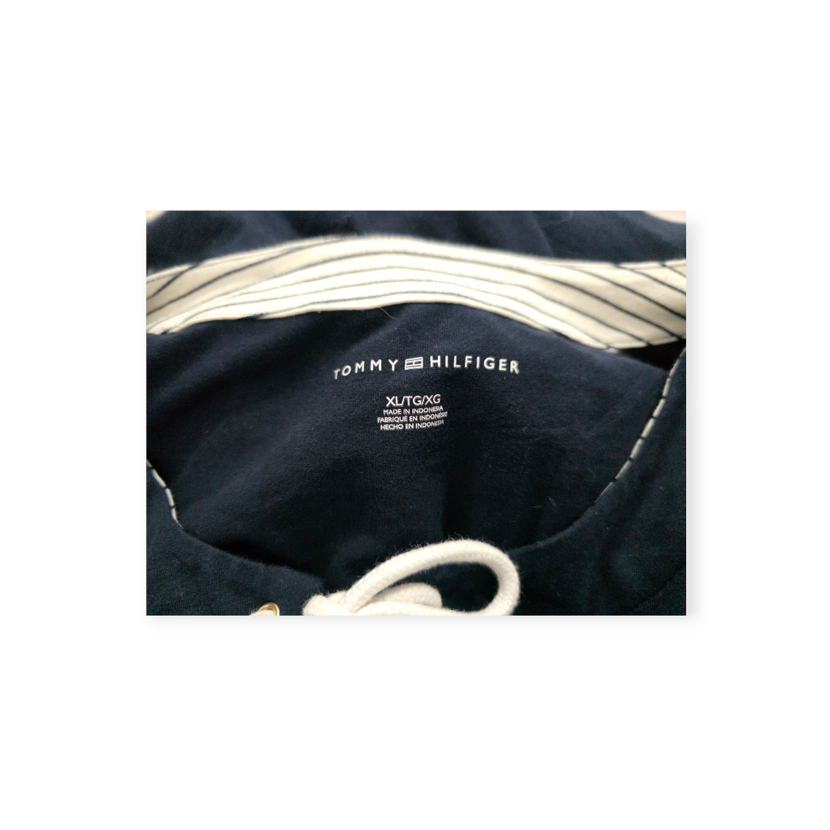 Vestido Tommy Hilfiger Extra Grande Con Cordones