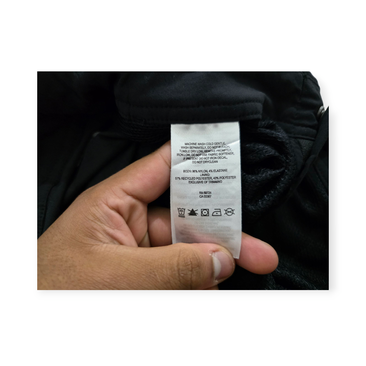 Pantalon Corto Columbia Advaced Repellency Talla 6 Negro