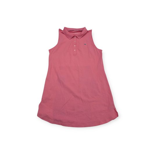Vestido Vineyard Vines Mediana M Rosa Sin Mangas