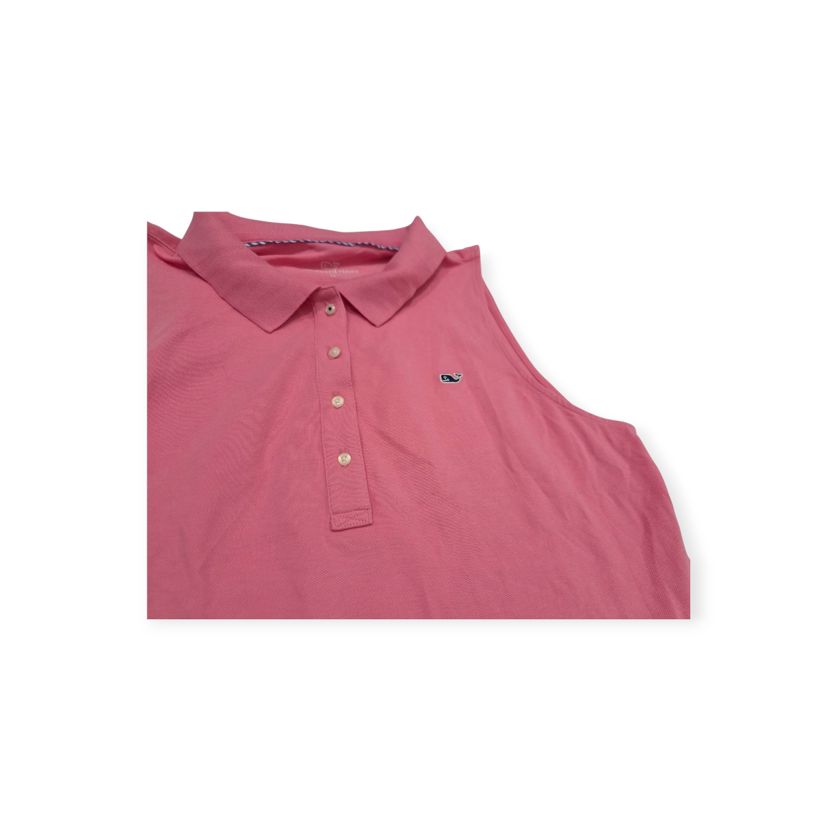 Vestido Vineyard Vines Mediana M Rosa Sin Mangas