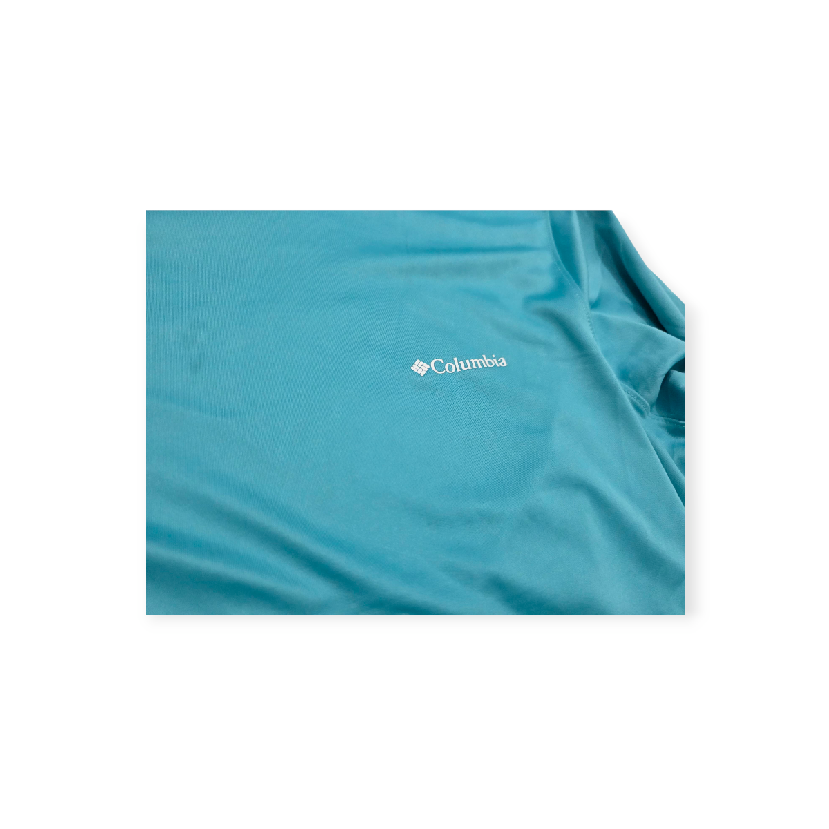 Playera Columbia Omnishade Mediana M Color Turquesa