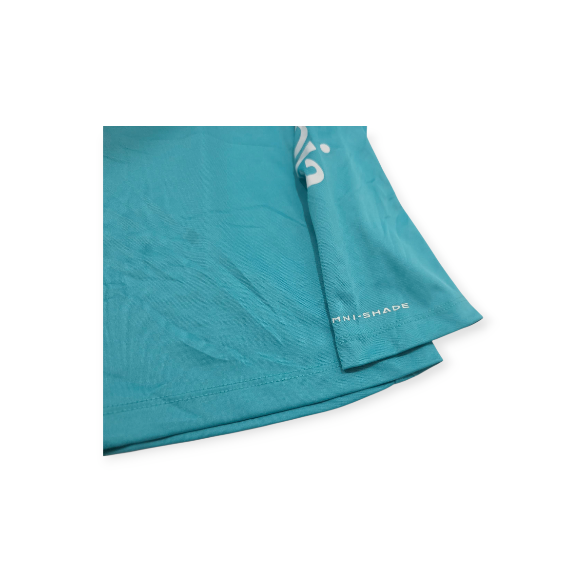 Playera Columbia Omnishade Mediana M Color Turquesa