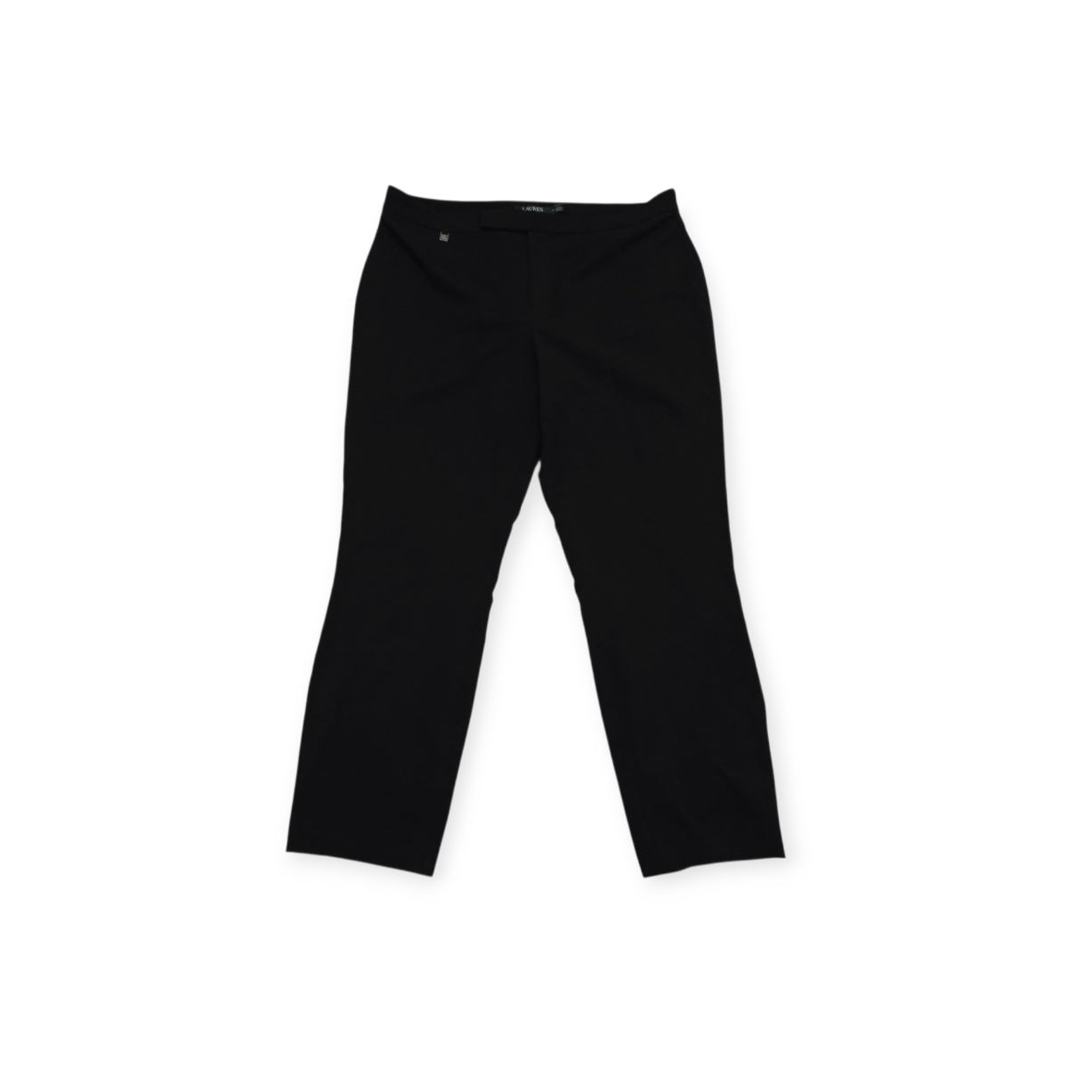 Pantalon Ralph Lauren Talla 14 De Vestir Color Negro