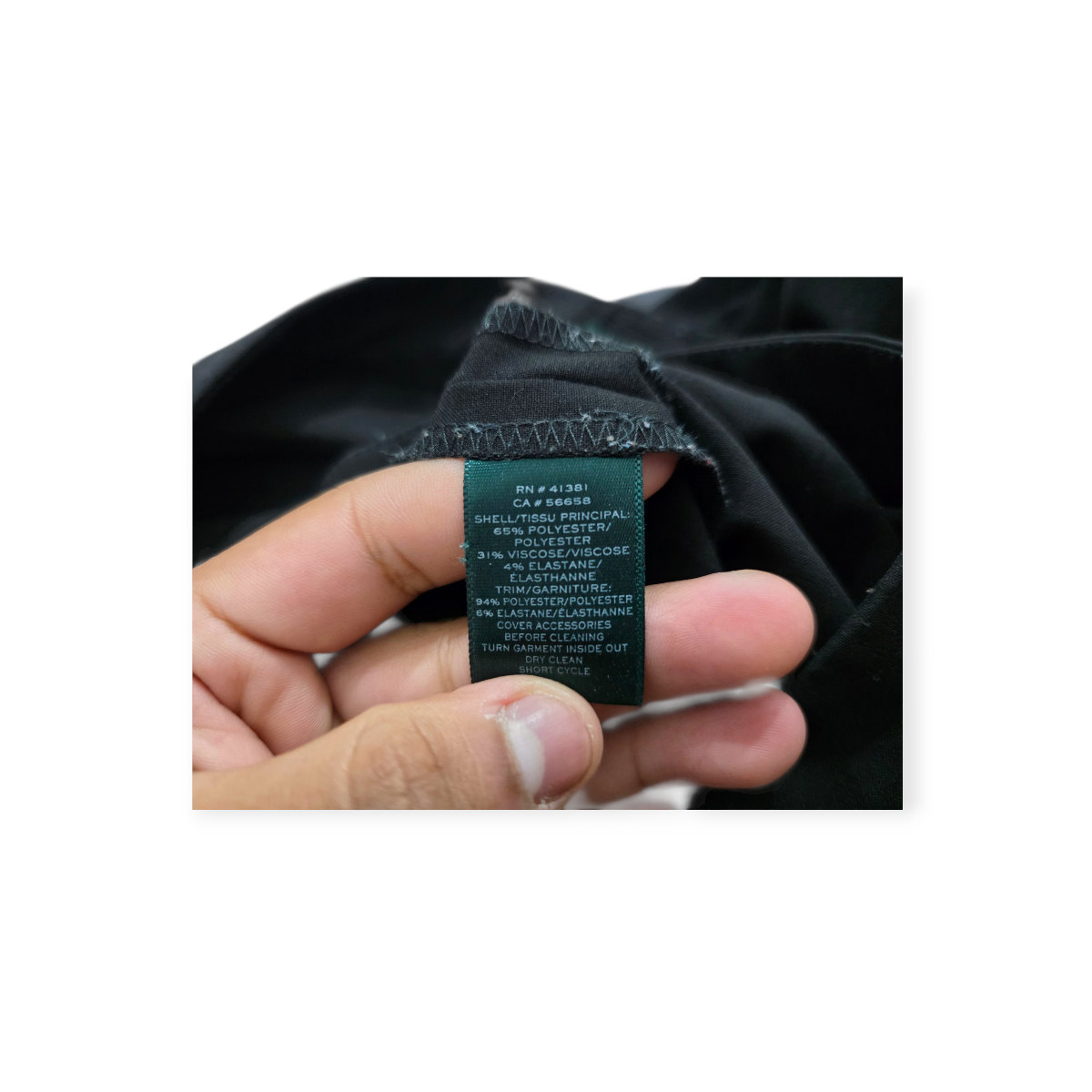 Pantalon Ralph Lauren Talla 14 De Vestir Color Negro