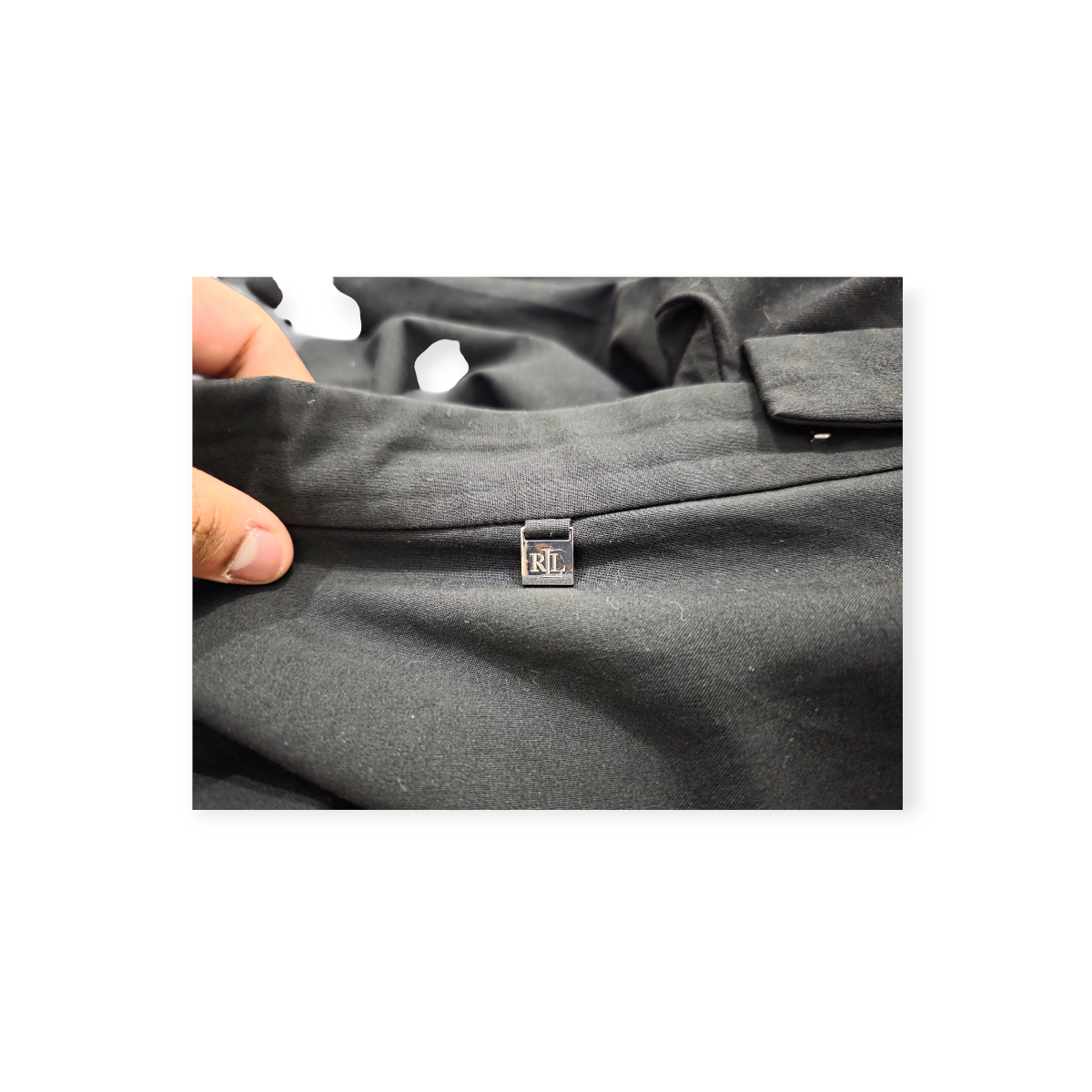 Pantalon Ralph Lauren Talla 14 De Vestir Color Negro