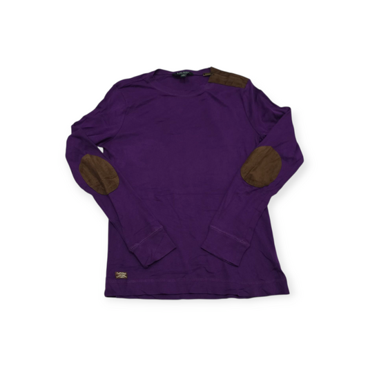 Playera Ralph Lauren Grande L Morada Con Cafe