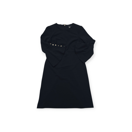 Vestido Tommy Hilfiger Manga Larga Amplia Talla4 Azul Marino