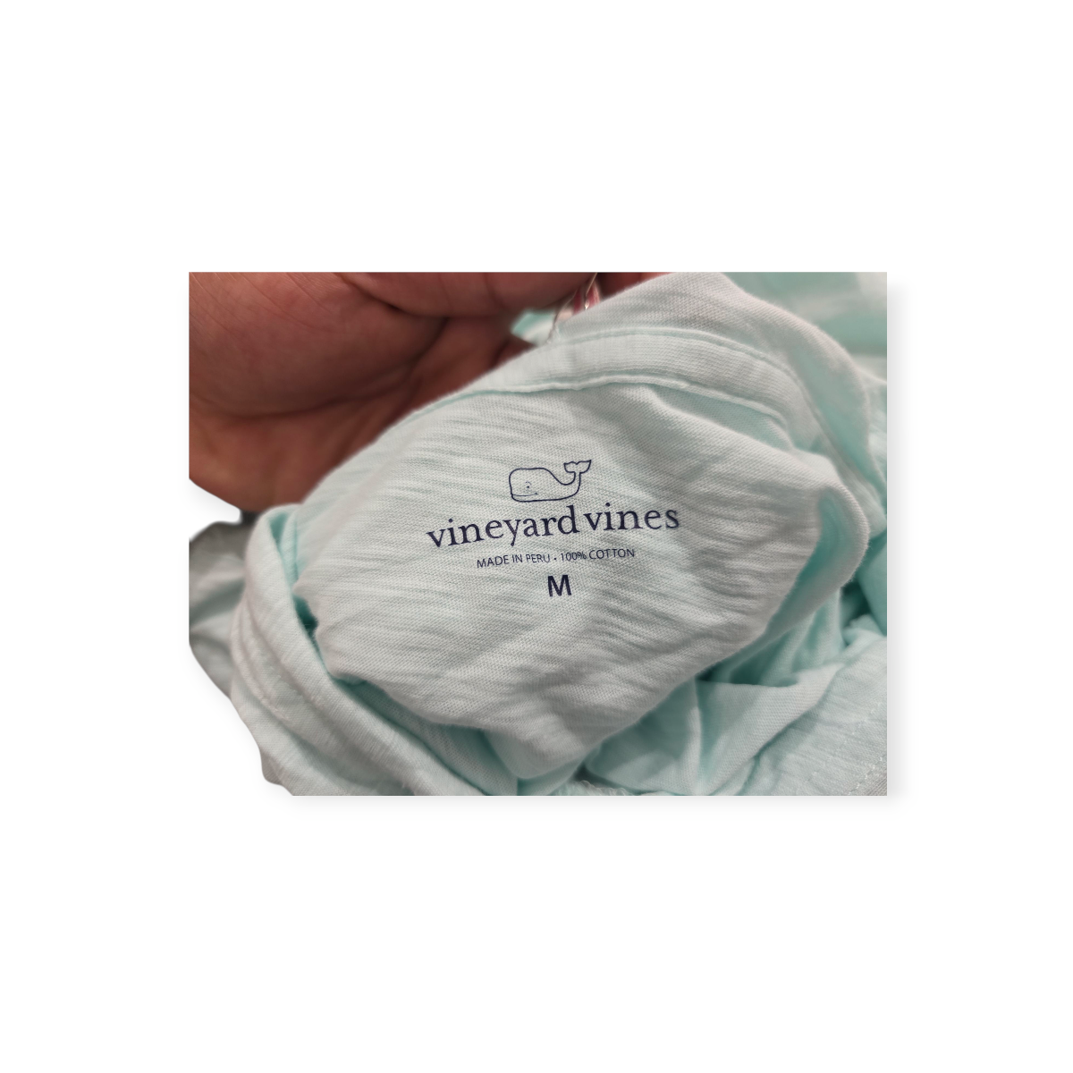 Playera Con Gorro Vineyard Vines Mediana M Color Menta