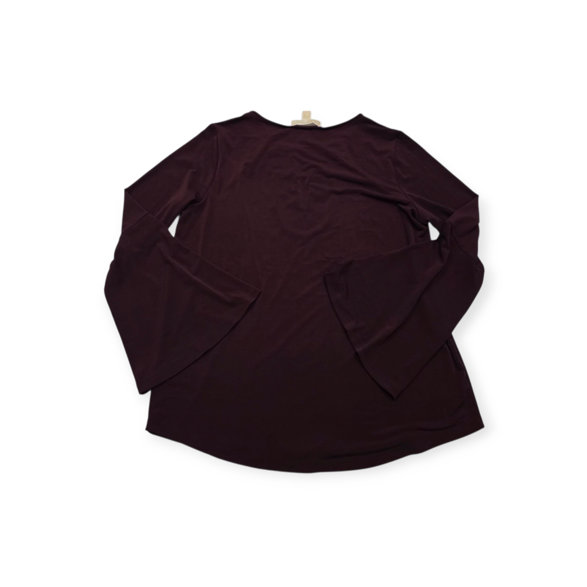 Blusa Michael Kors Mediana M Color Vino Manga Amplia