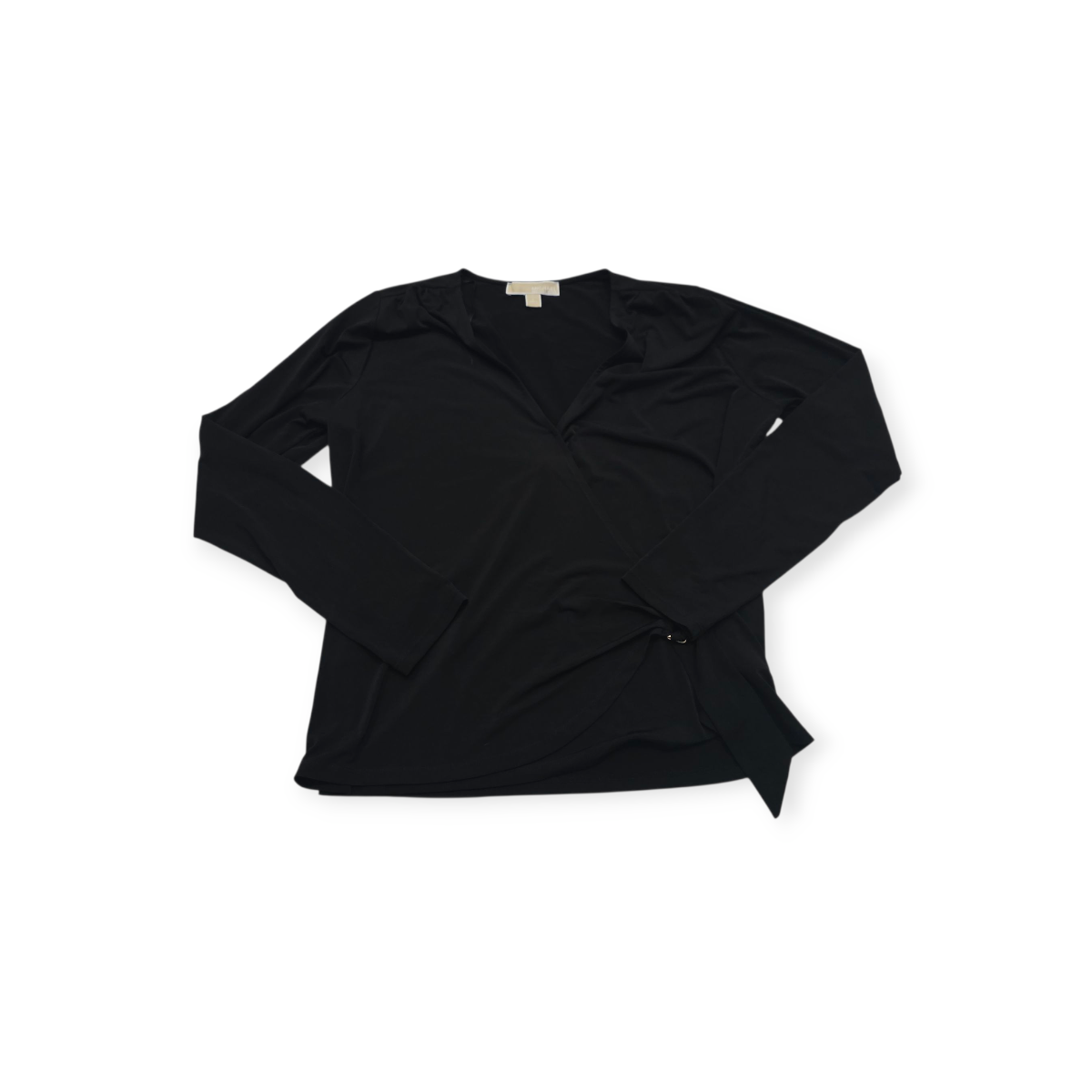 Blusa Michael Kors Grande L Color Negro Manga Larga