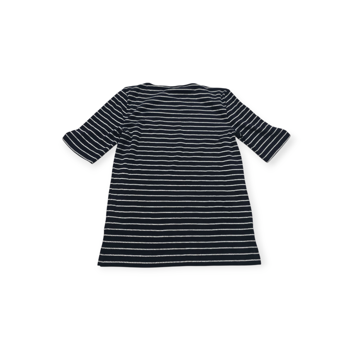 Playera Ralph Lauren Grande L Azul Con Lineas Blancas