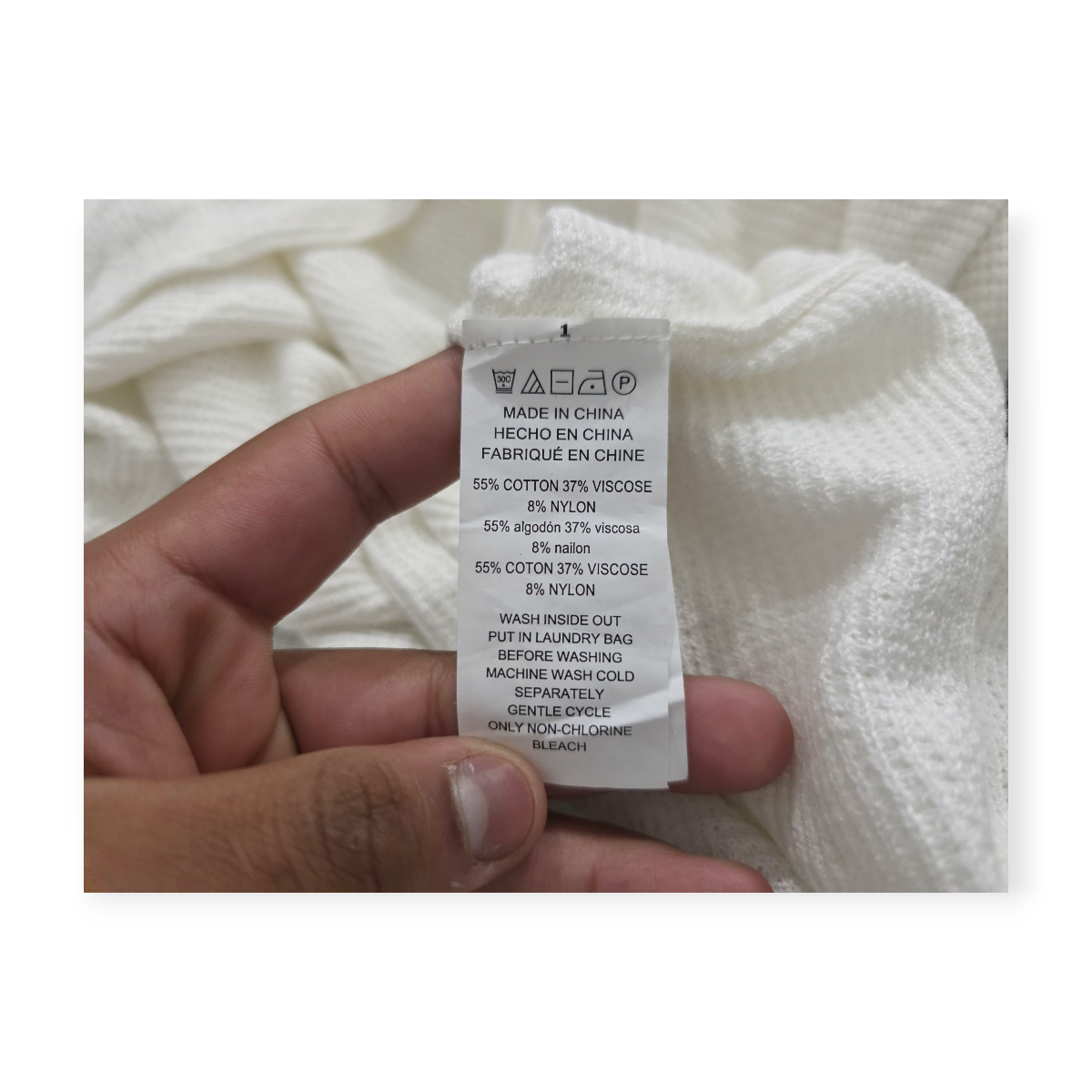 Sueter Michael Kors Grande L Color Blanco