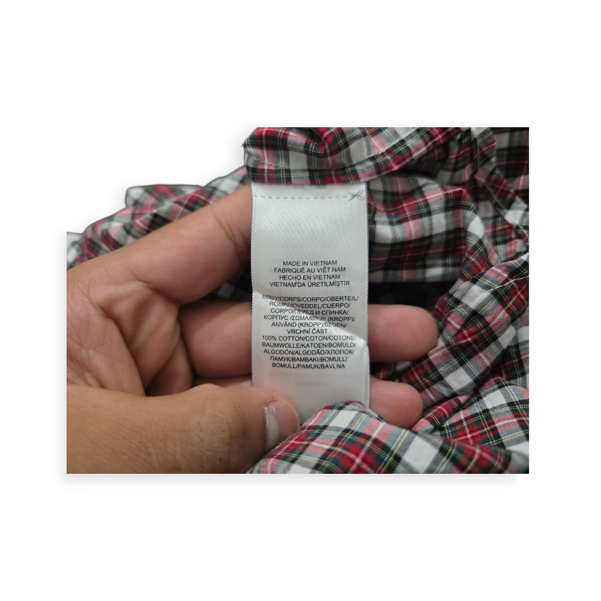 Camisa Polo Ralph Lauren Talla 16 Rojo A Cuadros De Mujer