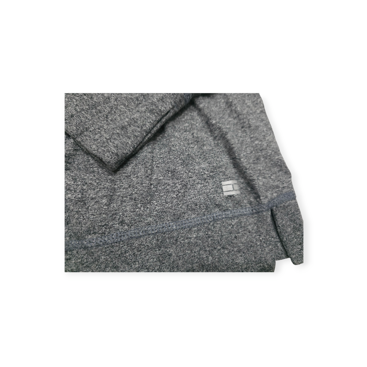 Playera Con Gorro Tommy Hilfiger Xgrande Xl Color Gris