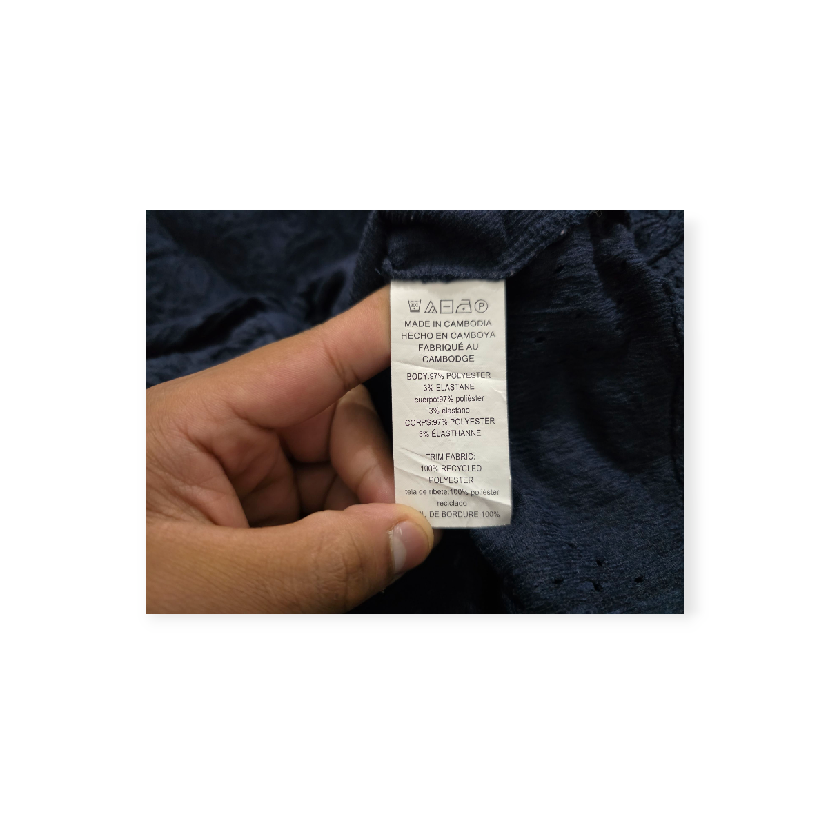 Blusa Michael Kors Talla Grande Azul De Algodon Sin Manga