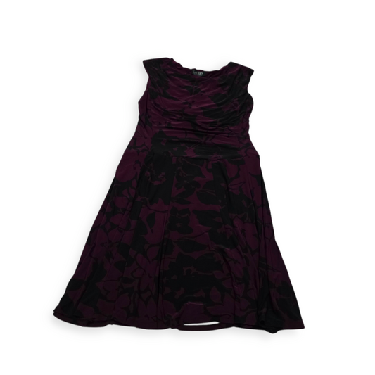 Vestido Ralph Lauren De Mujer Talla 12 Color Viioleta