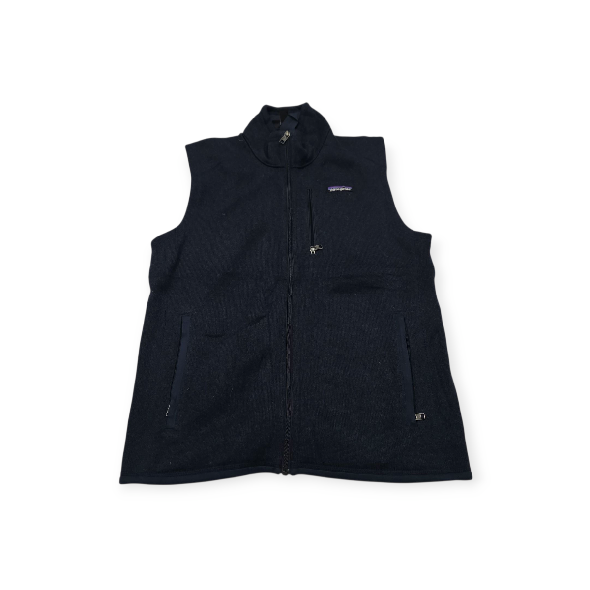 Chaleco Patagonia Azul Marino De Mujer Mediano