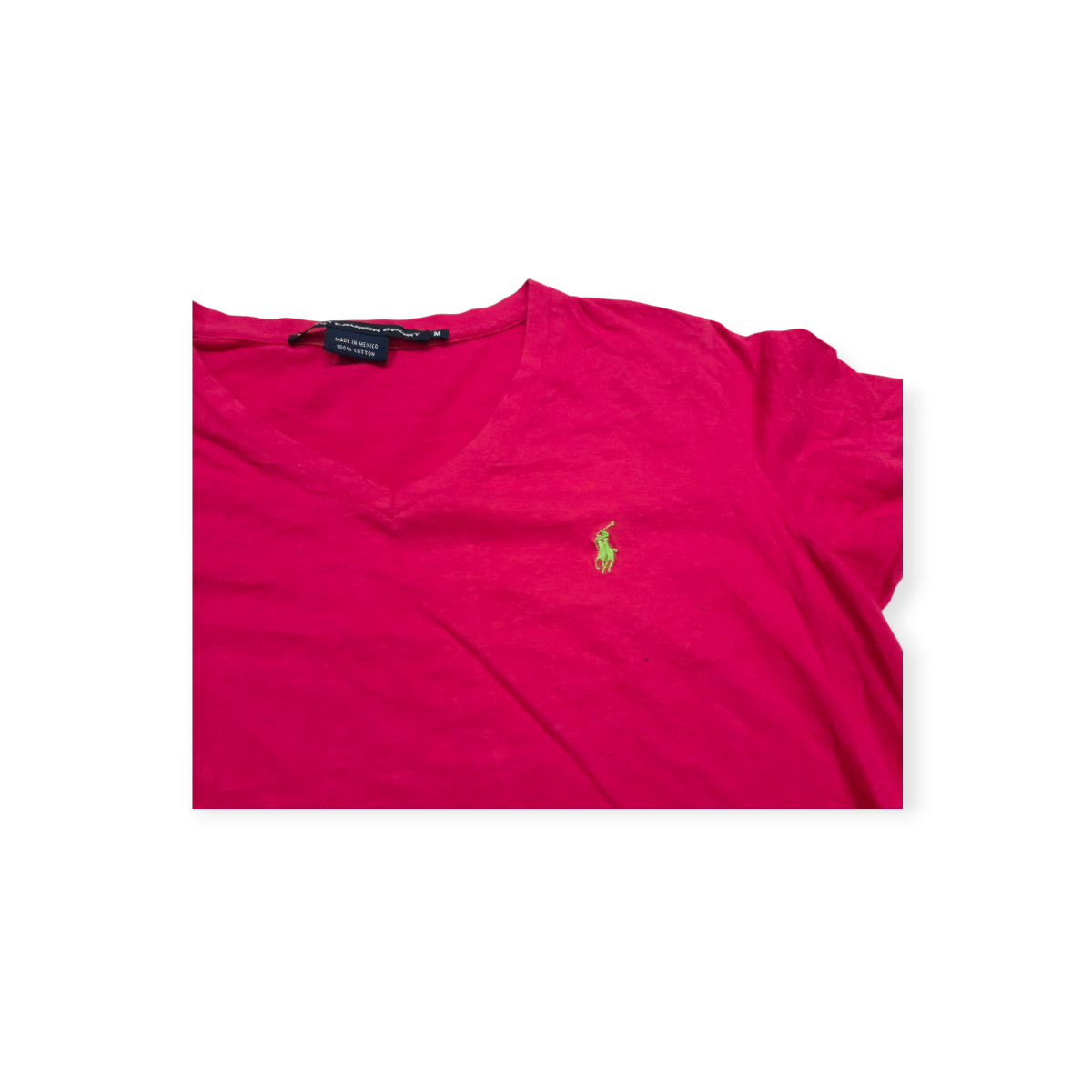 Playera Ralph Lauren Sport Mediana De Mujer Color Fucsia