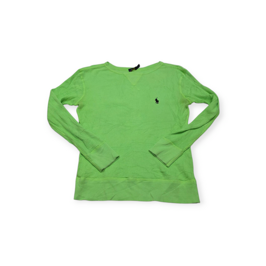 Playera Polo Ralph Lauren D Mujer Mediana Verde Flourescente