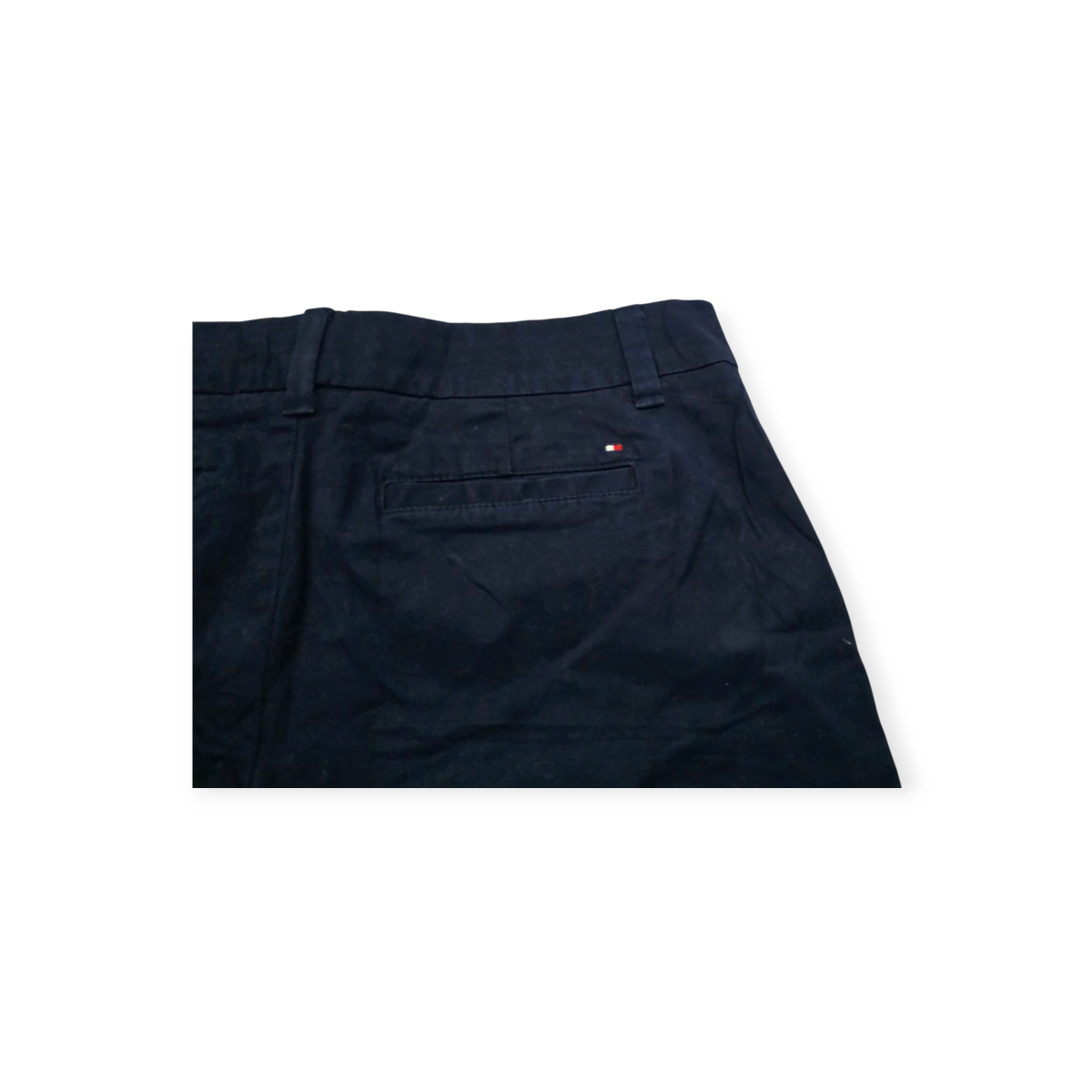 Short Tommy Hilfiger Talla 8 Azul Marino De Mujer