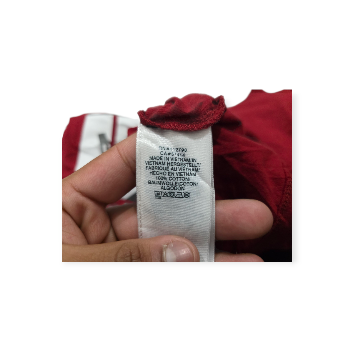 Playera True Religion Extta Chica Color Rojo
